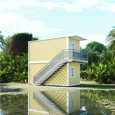 Prefabricated Modular Flat Pack Luxury Villa Prefab Fiberglass Mobile Glass Modular House Container House For Hotel